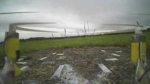 Akk ba3 aio fpv camera on overcast day.