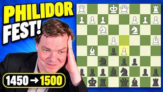 Speedrun To 1500: The Philidor Fest!