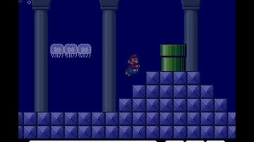 SMB3 for Super Mario All-Stars Custom Level #572 - Flooded Basement
