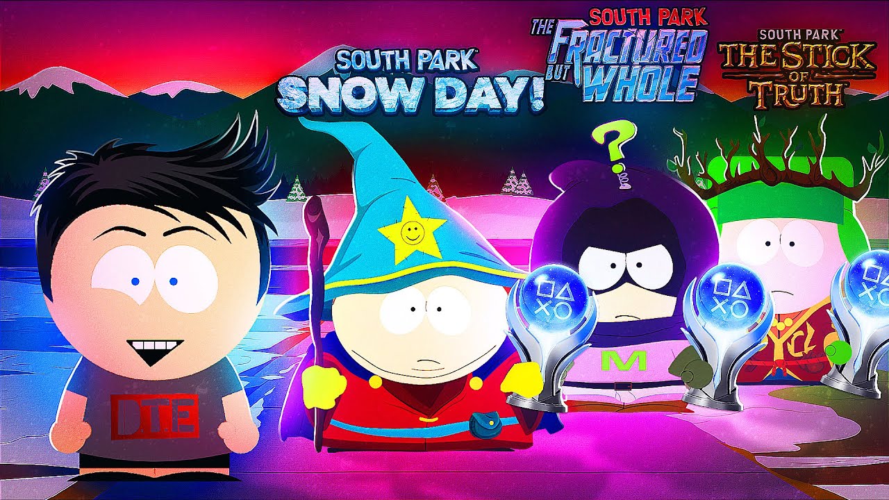 EU PLATINEI A TRILOGIA (QUASE) PERFEITA DE SOUTH PARK