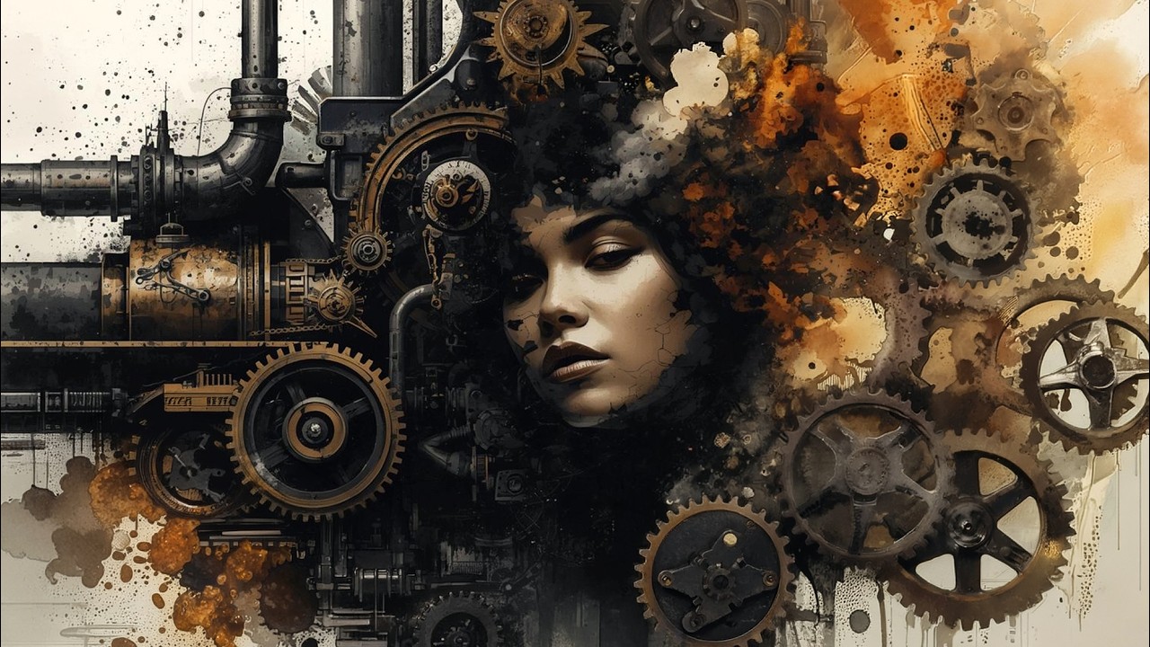 Menschmachine /Zerfall ⚙️ Neue Deutsche Härte | Industrial Metal | Dark NDH Song