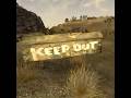 You Can't Go North From Goodsprings #fallout