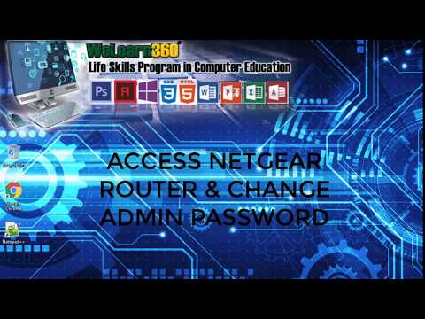 NETGEAR WIRELESS G Router WGR614 v9 Configuration 101#001   Acccess Router and Change Admin Password