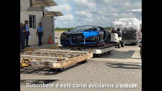 llegada del BUGATTI DEL ALFA A REPÚBLICA DOMINICA