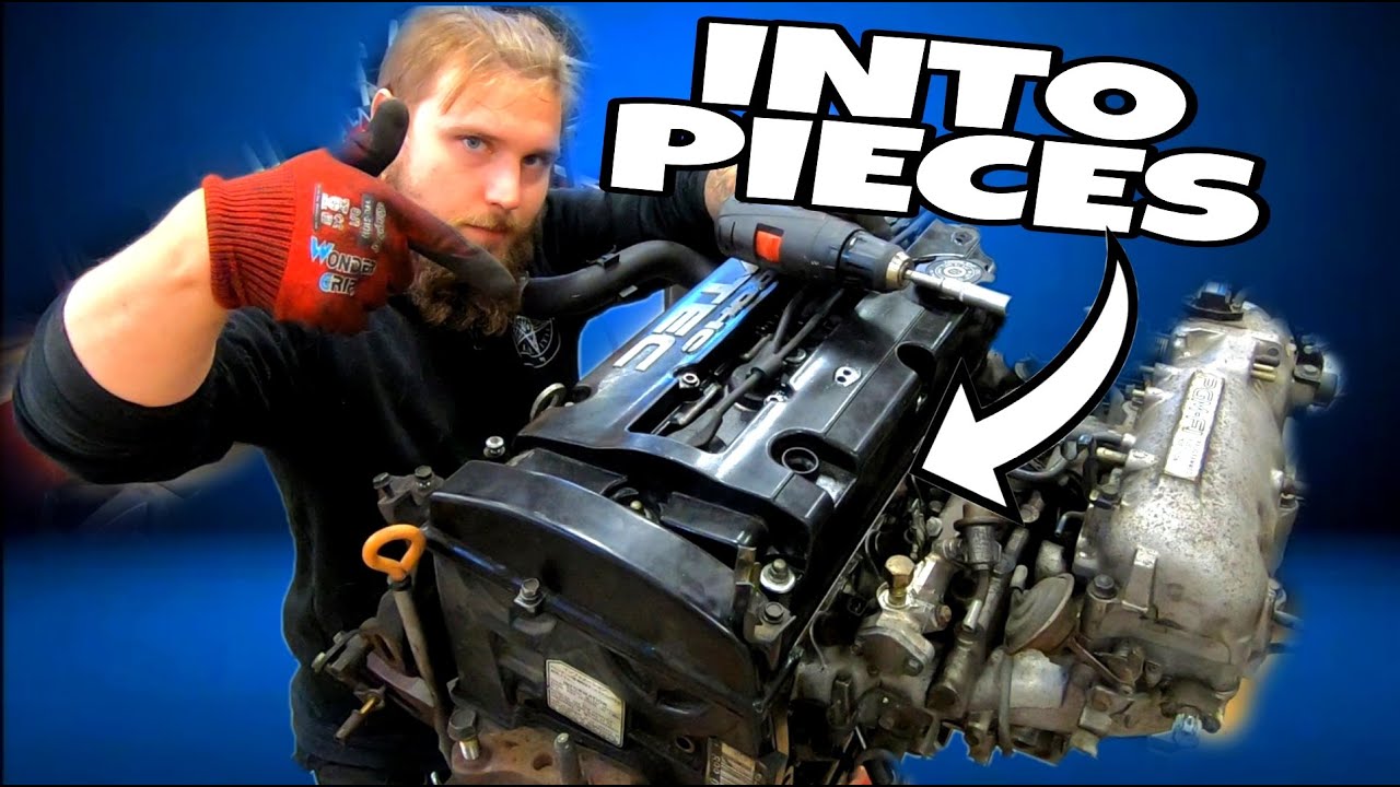 Honda H22 Engine TEARDOWN ( Blown Prelude Engine) YouTube
