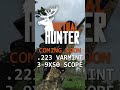 .223 Varmint Rifle And 3-9x50 Scope Teaser | Virtual Hunter #shorts