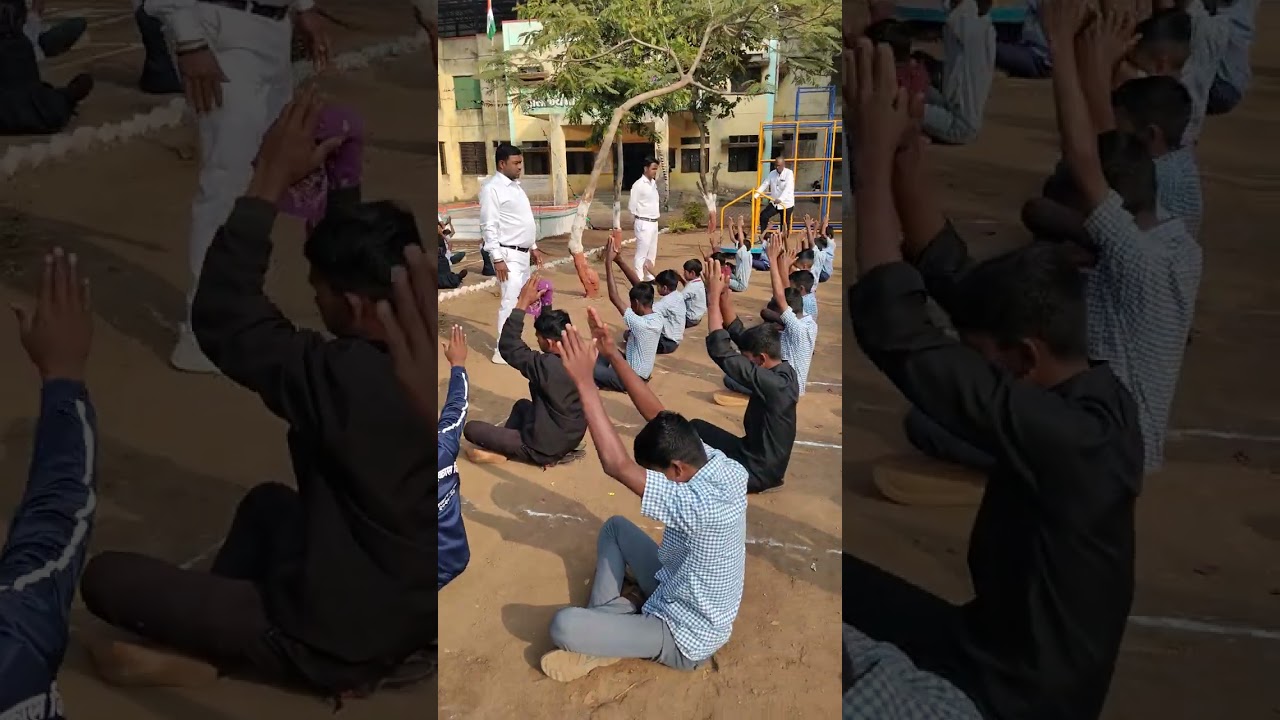 कवायत शासकीय माध्यमिक आश्रमशाळा खर्डे दिगर