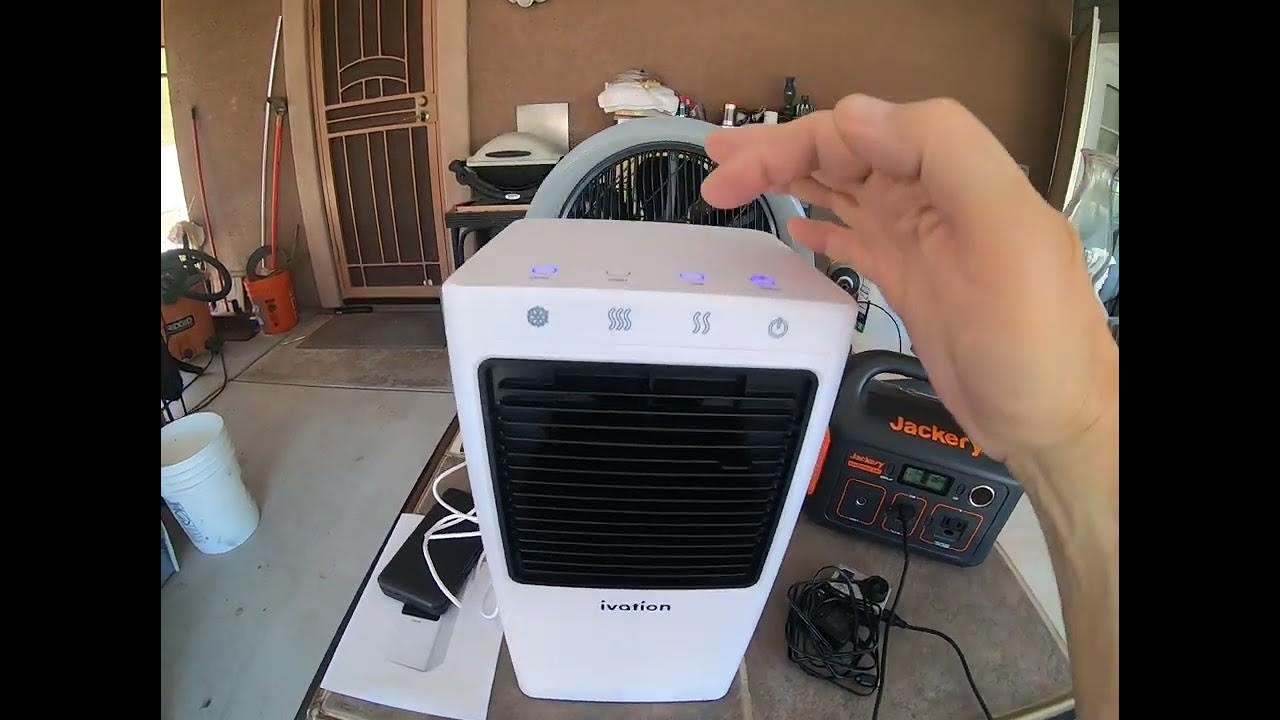 I just found this unit on Amazon a mini swamp cooler YouTube