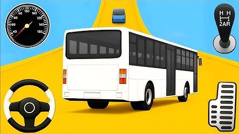 Crazy Bus Mega Ramp Impossible Racing - Bus Stunts Impossible Tracks - Android Gameplay #23 2025