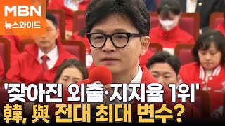 '잦아진 외출' '지지율 1위'…韓, 與 전당대회 최대 변수? [뉴스와이드]