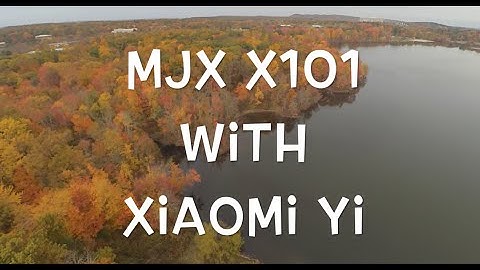 MJX X101 Drone with Xiaomi Yi 1080p HD Aerial Video