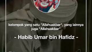 Habib Umar bin Hafidz- Jangan salah kaprah dengan lafadz takbir