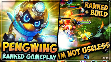 HEROES EVOLVED - PENGWING BUILD | BRILLIANT SHINE SKIN | RANKED GAMEPLAY - NEW SKIN!!