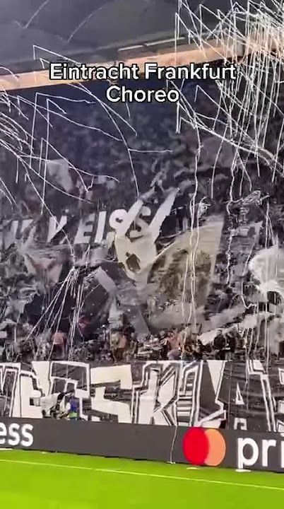 Eintracht Frankfurt Choreo gegen Galatasaray Istanbul #eintrachtfrankfurt #choreo