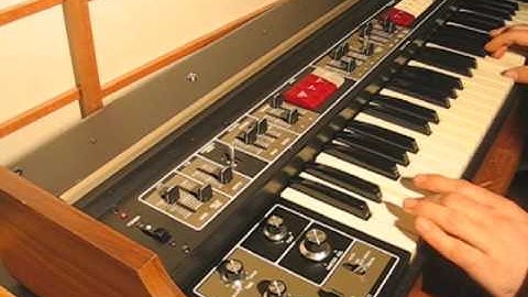 Roland rs 505 paraphonic string synthesizer