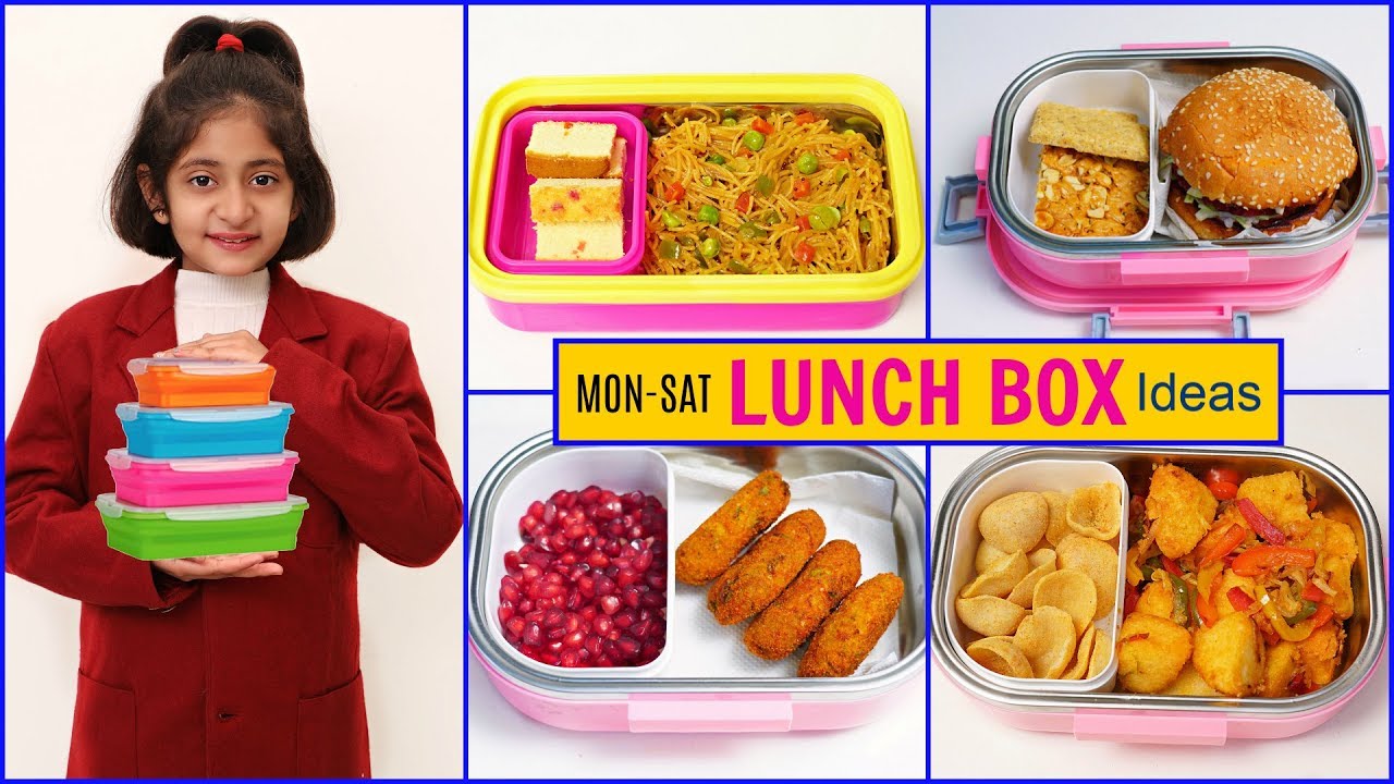 MONDAY To SATURDAY Kids LUNCH BOX Recipes | #Snacks #Winter #Anaysa #CookWithNisha | Cook With Nisha