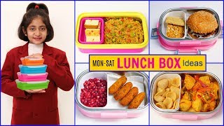 MONDAY To SATURDAY Kids LUNCH BOX Recipes | #Snacks #Winter #Anaysa #CookWithNisha