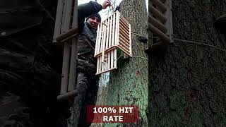 IT'S A GOOD TRAP #survival #hunting #nature