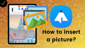How to insert a picture to the PENUP?