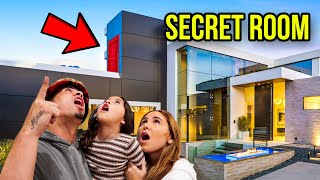 WE FOUND A SECRET DOOR IN OUR NEW HOUSE!