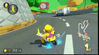 Mario Kart 8 Deluxe Lucky Cat Cup 50 CC Wario Playthrough screenshot 4
