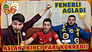 Alanyaspor 0-4 Galatasaray Fanati̇k Fenerli̇ Çildirdi 