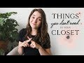 10 THINGS YOU DON’T NEED IN YOUR CLOSET | minimalism & decluttering
