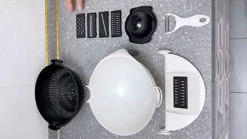 RỔ GỌT CỦ QUẢ ĐA NĂNG 9 TRONG 1 - MISUTA