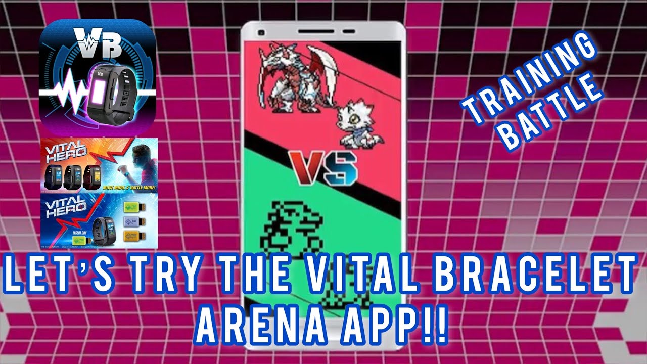 Vital Bracelet Arena App is Out! : r/digimon