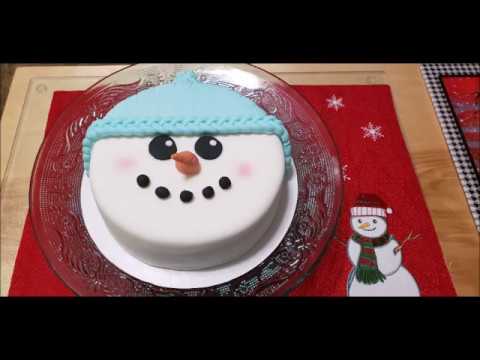 Video: Paano Gumawa Ng Snowman Cake