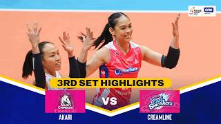 Akari Vs Creamline  Set 3 Highlights  2026 Pvl Allfilipino Conference  Mar 12 2026