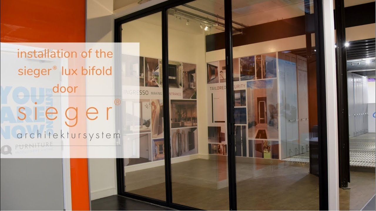 Sieger® Lux Bifold Installation I Sieger® Aluminium