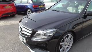 MERCEDES E350 3.0 V6 BLUETEC AMG SPORT G TRONIC EURO 6 FOR SALE AT HUT GARAGE