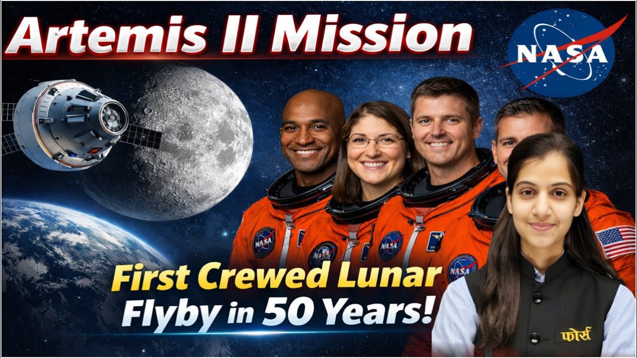 Artemis II Mission Explained | First Crewed Lunar Flyby in 50 Years | NASA’s Next Giant Leap
