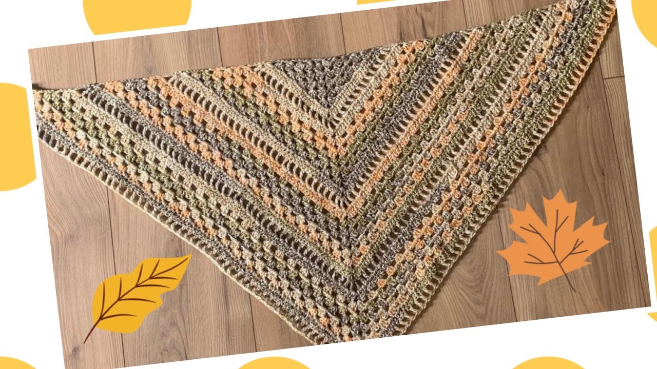 Tuto châle au crochet facile et rapide à réaliser Niveau débutant 👍