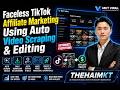 Faceless TikTok Affiliate Marketing Using Auto Video Scraping & Editing