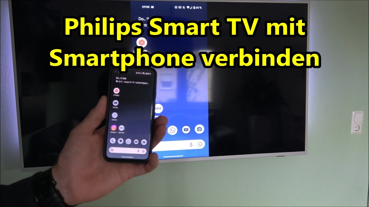 Philips Tv Mit Bluetooth Kopfhörer Verbinden Philips Smart TV mit Smartphone verbinden Philips Android TV mit Handy