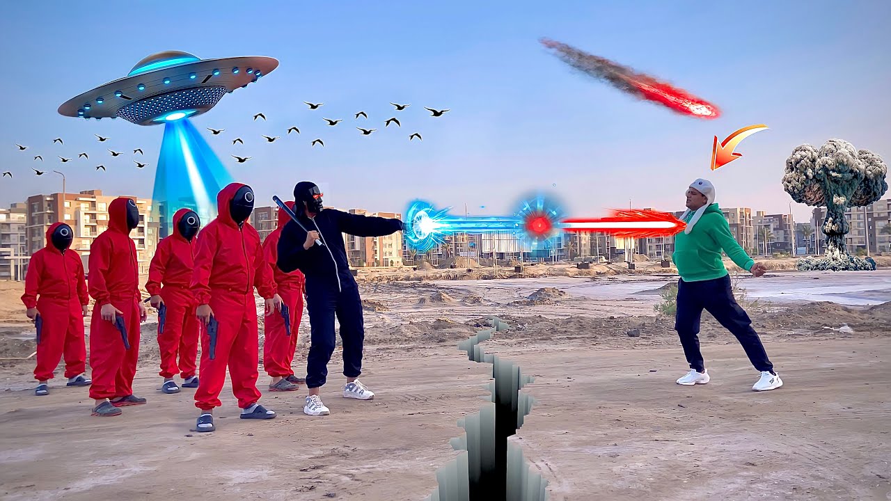 هجوم الفضائيين علي كوكب الارض (السلسله السحرية⛓️😱)الجزء الاول|كريم تربو