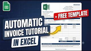 This FREE Invoice Template Auto-Calculates Everything | Excel Tutorial
