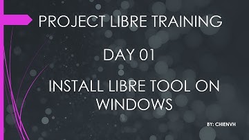 #01 Installing and Testing ProjectLibre on Windows | ProjectLibre Tutorial