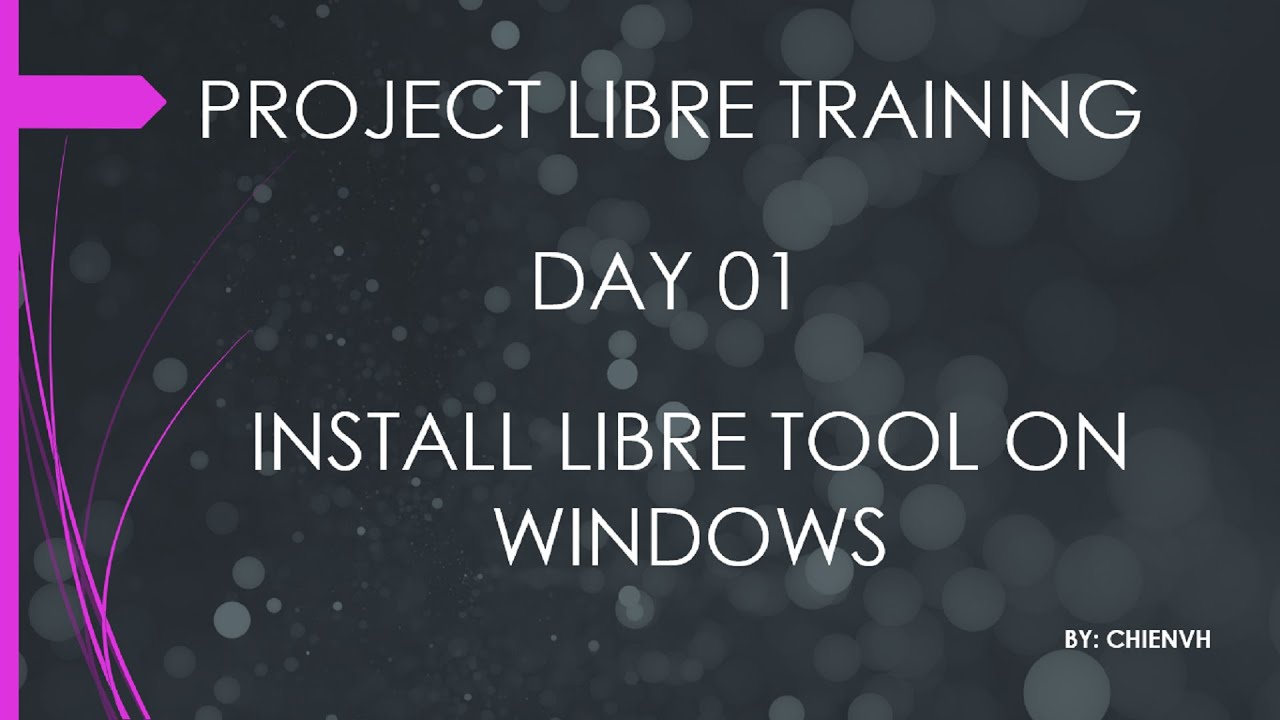 #01 Installing and Testing ProjectLibre on Windows | ProjectLibre ...