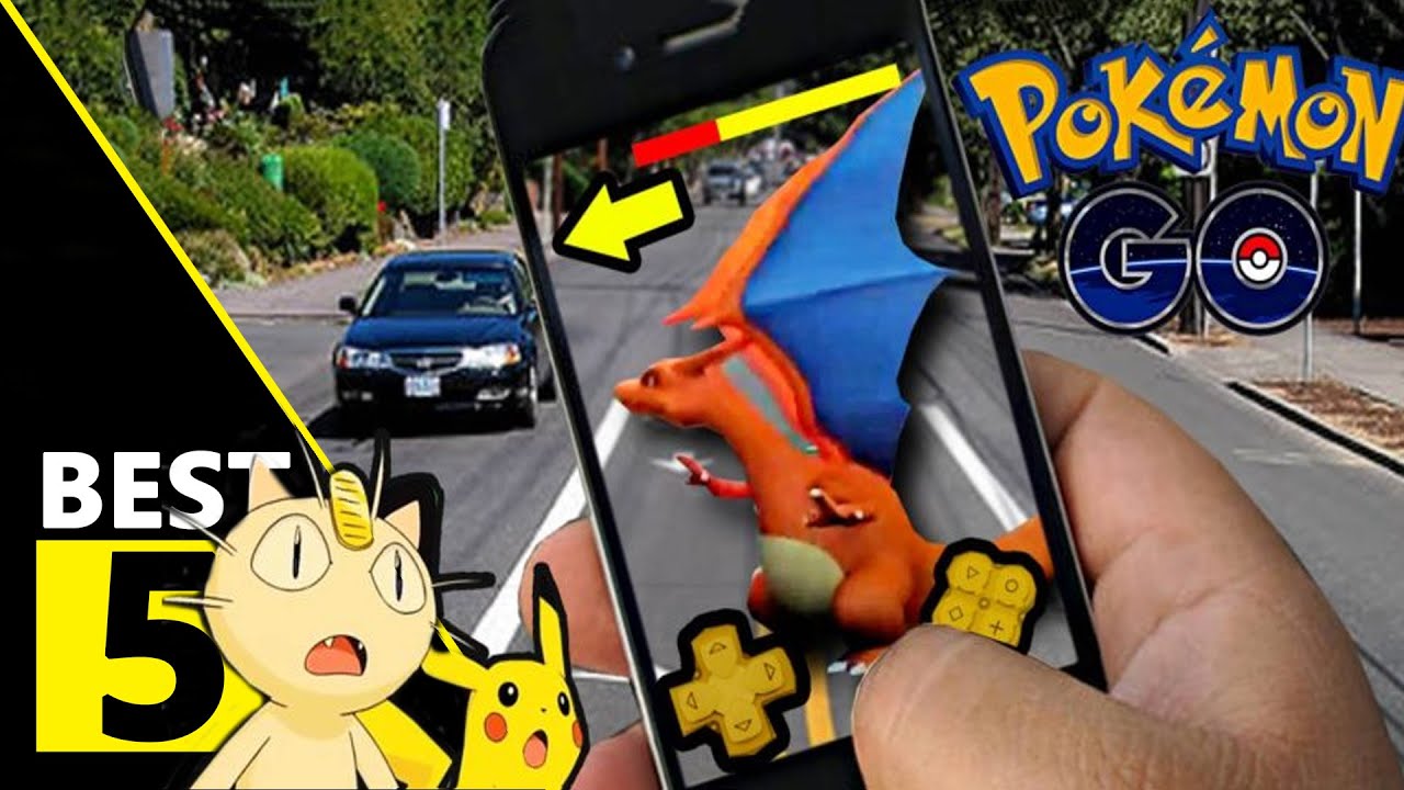 5 Crazy Pokemon Go Moments Caught on Tape ! YouTube