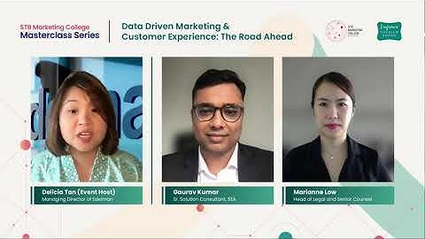 Marketing College Masterclass Series – Data Driven Marketing & Customer Experience (Adobe)