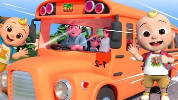 [ 4 MINUTE LOOP ] 🚍 Wheels on the Bus Sound Variations Remix 🎶 || Several Version | Giggle Rhymes
