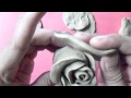 how to make rose step by step with clay || diy rose with clay