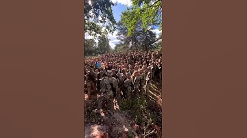 Thumbnail of Ukrainian soldiers hours prior to the #Kharkiv offensive, singing the anthem