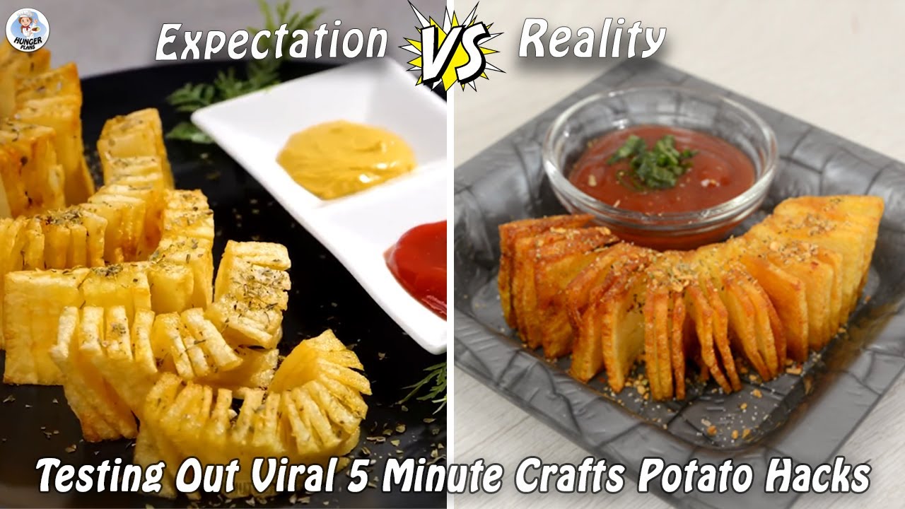 Testing Out Viral Food Hacks By 5 MINUTE CRAFTS | Testing Viral 5 Minute Crafts Potato Hacks | HP