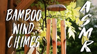 ASMR | Relaxing Bamboo Wind Chimes sounds