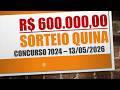 RESULTADO QUINA DE 13/05/2026 CONCURSO 7024 | NÚMEROS SORTEADOS