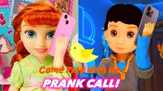 PRANK CALL ! Elsa and Anna toddlers - Benjamin Prank Calls Anna screenshot 2